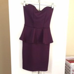 Charlotte Russe mini strapless dress